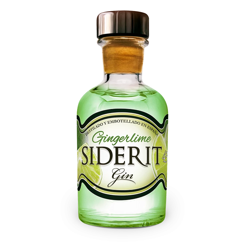 Miniatura Gin Siderit Gingerlime 5cl