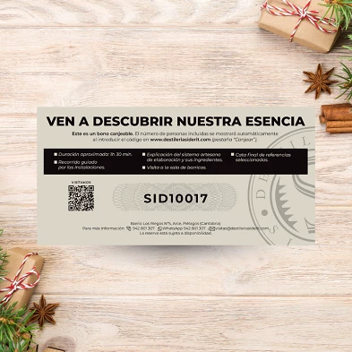 Bono Regalo Visita Siderit