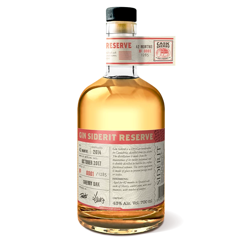 Gin Siderit Reserve Sherry Cask
