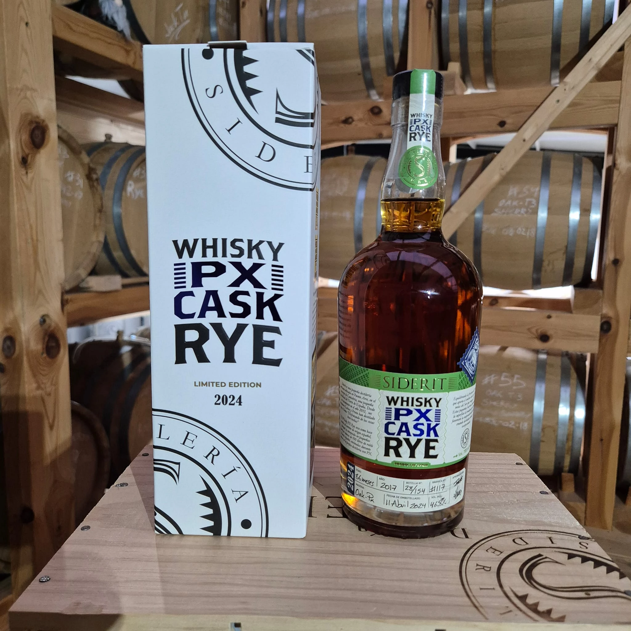 Whisky SIDERIT PX CASK - Mejor Whisky del Mundo | Dos Años
