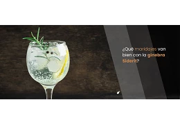 ¿Qué maridajes van bien con la ginebra Siderit?